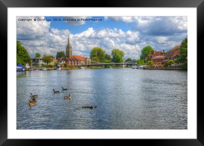 Marlow Framed Mounted Print by Chris Day