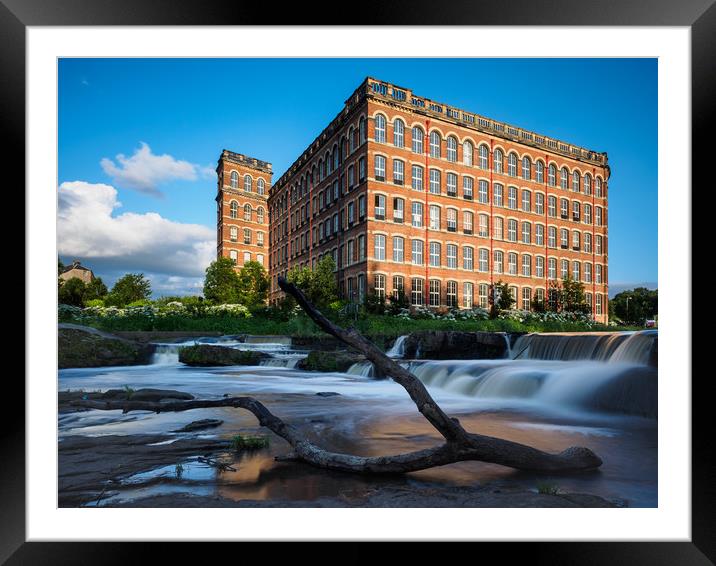 Anchor Mill, Paisley. Framed Mounted Print by Tommy Dickson