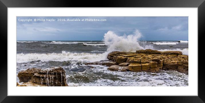 Making a Splash............. Framed Mounted Print by Naylor's Photography