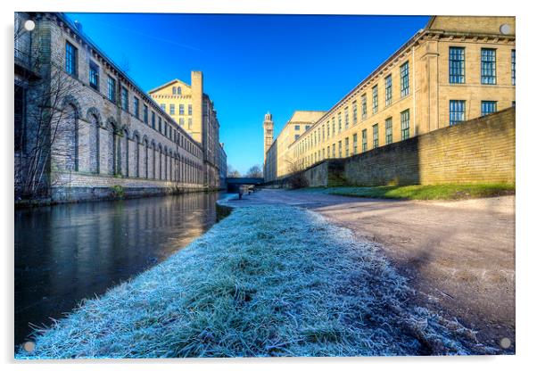 Salts Mill Frozen Acrylic by nick hirst