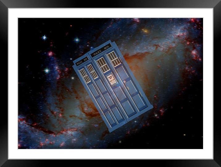 LOST IN SPACE Framed Mounted Print by david hotchkiss