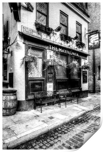 The Mayflower Pub London Print by David Pyatt