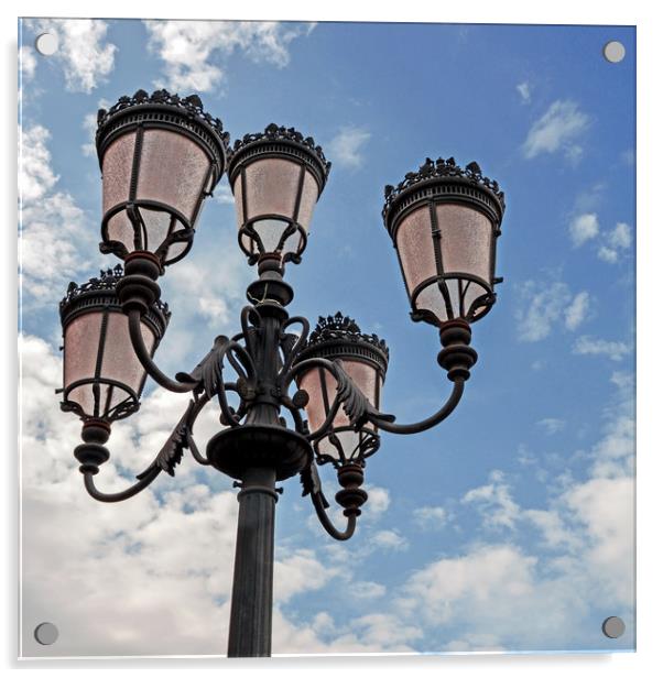 Street lamps Acrylic by Igor Krylov