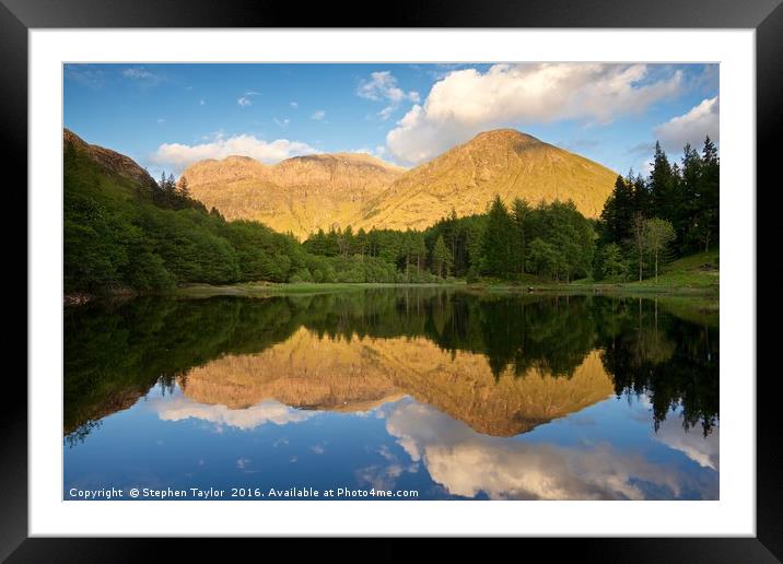 Shadows and light Framed Mounted Print by Stephen Taylor