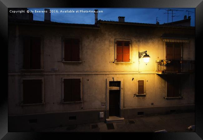 Arles house Framed Print by Jo Beerens