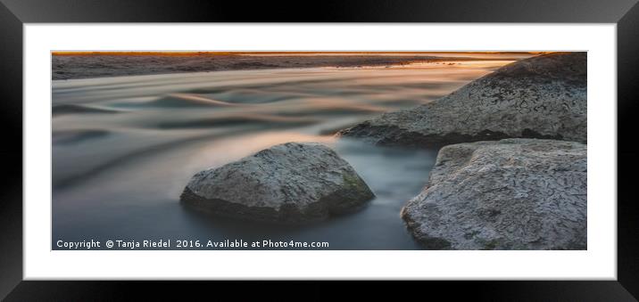 Big Stones  Framed Mounted Print by Tanja Riedel