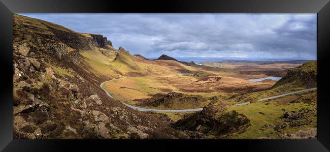 The Quiraing  Framed Print by chris smith