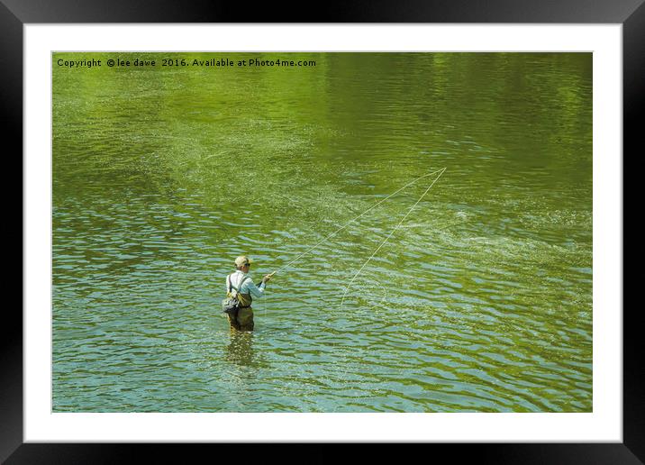 Salmon run Framed Mounted Print by Images of Devon