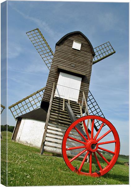 Pitstone Windmill, Buckinghamshire Canvas Print by graham young