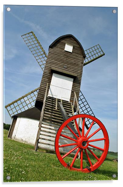 Pitstone Windmill, Buckinghamshire Acrylic by graham young
