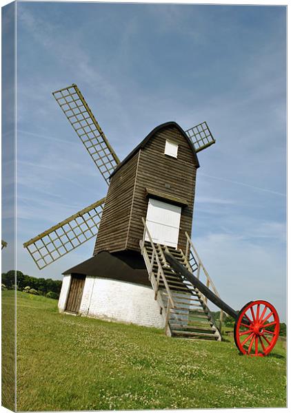 Pitstone Windmill, Buckinghamshire Canvas Print by graham young
