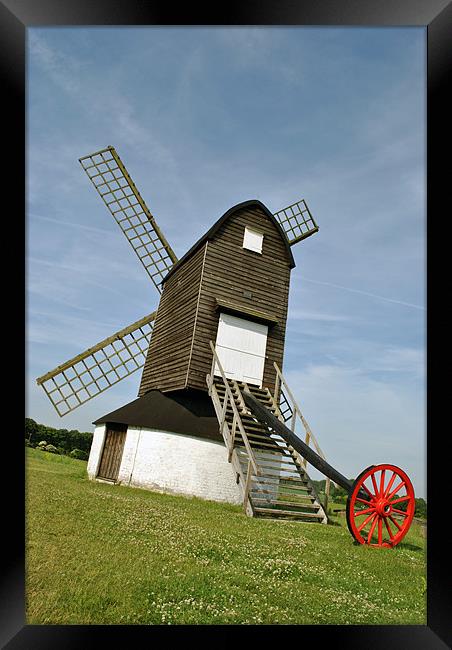 Pitstone Windmill, Buckinghamshire Framed Print by graham young