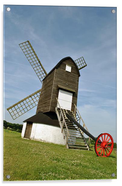Pitstone Windmill, Buckinghamshire Acrylic by graham young