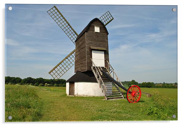 Pitstone Mill, Buckinghamshire Acrylic by graham young