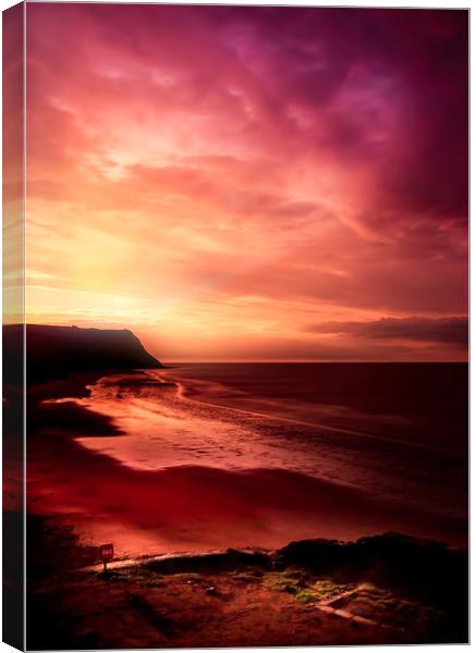 Strawberry Sands Canvas Print by richard sayer