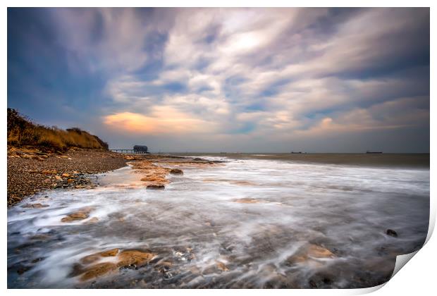 Bembridge Ledge IOW Print by Wight Landscapes