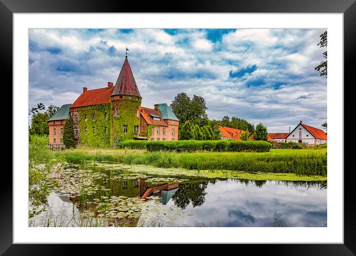 Ortofta Castle Framed Mounted Print by Antony McAulay