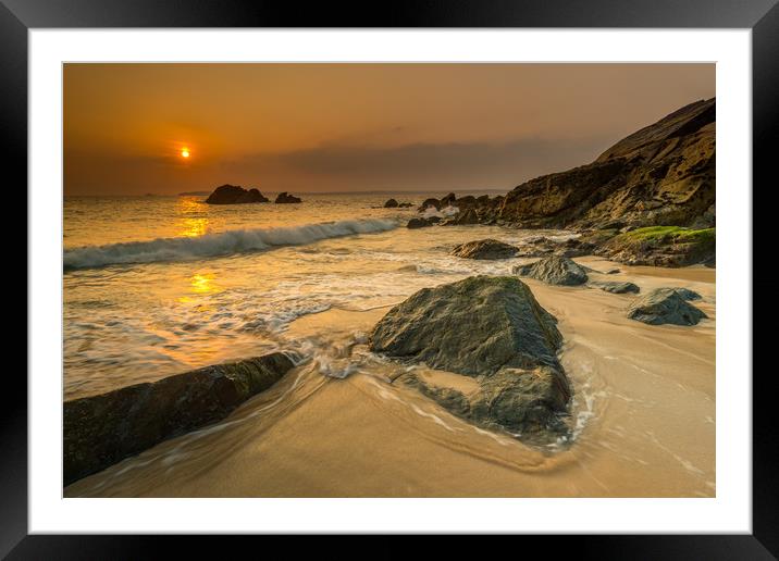 Beautiful at St Ives Framed Mounted Print by Michael Brookes