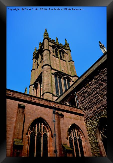St Laurence's, Ludlow. Framed Print by Frank Irwin