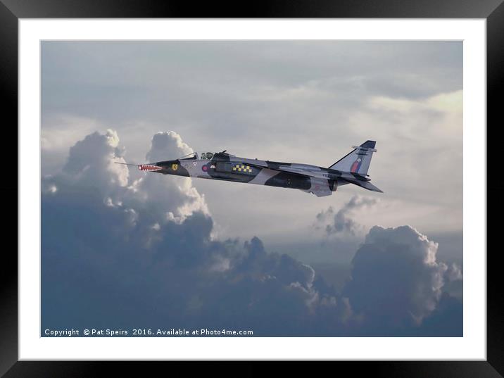 RAF Jaguar GR1 Framed Mounted Print by Pat Speirs