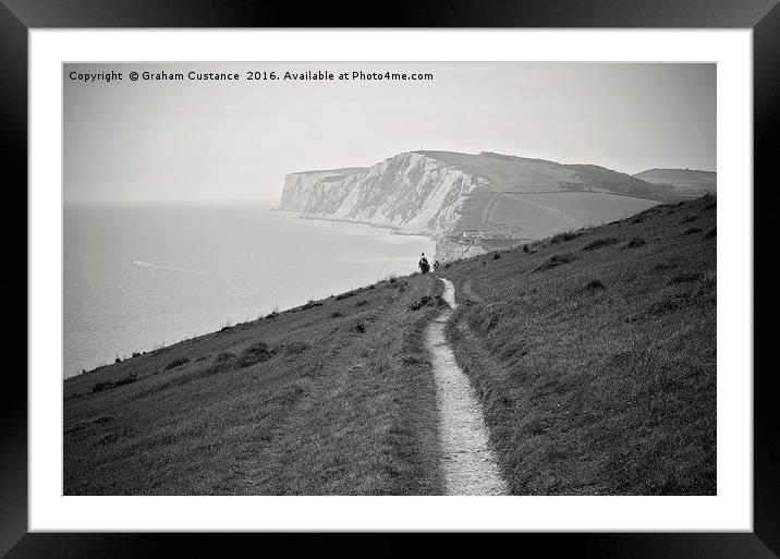 Freshwater Bay Framed Mounted Print by Graham Custance