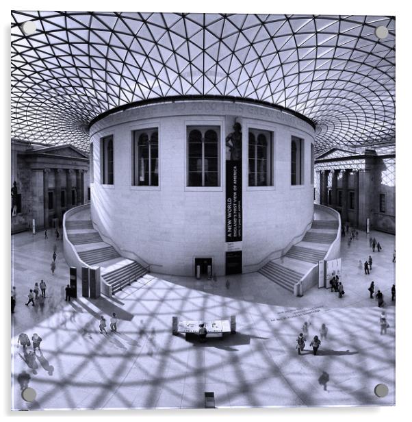 The British Museum Acrylic by J Biggadike
