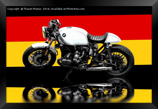 BMW R65 Framed Print by Thanet Photos