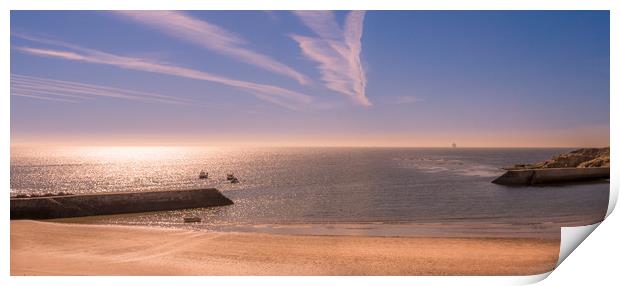 Lazy Days at Cullercoats........... Print by Naylor's Photography