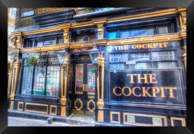 The Cockpit Pub London Framed Print by David Pyatt