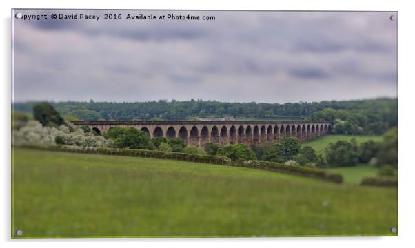 Crimple Viaduct Acrylic by David Pacey