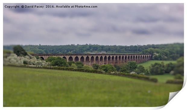 Crimple Viaduct Print by David Pacey