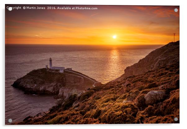 Ynys Lawd - South Stack, Anglesey Acrylic by K7 Photography