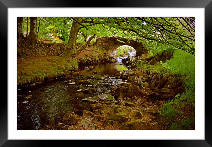 Robbers Bridge Framed Mounted Print by graham young