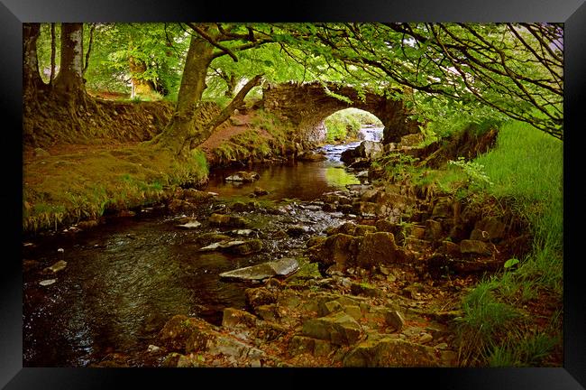 Robbers Bridge Framed Print by graham young