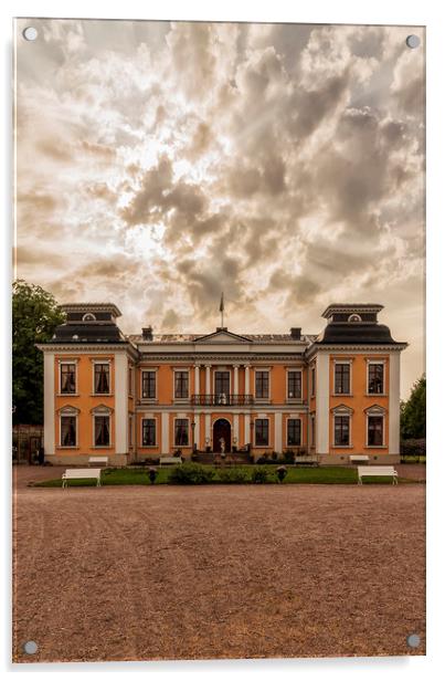 Skottorps castle in Sweden Acrylic by Antony McAulay