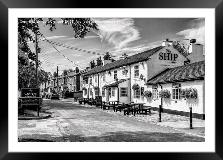 The Ship Inn Framed Mounted Print by Kevin Clelland