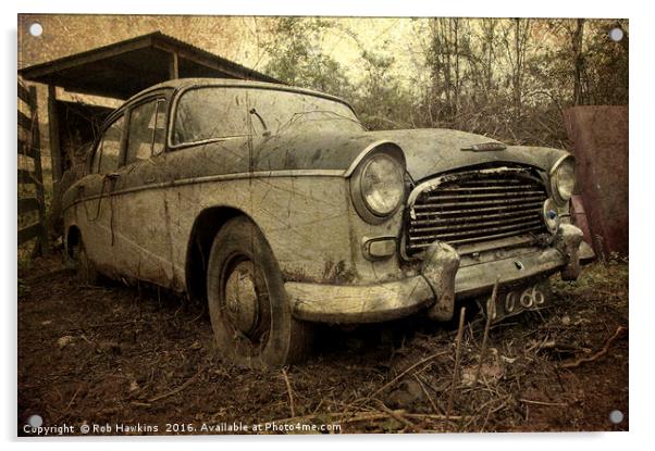 Old Humber  Acrylic by Rob Hawkins