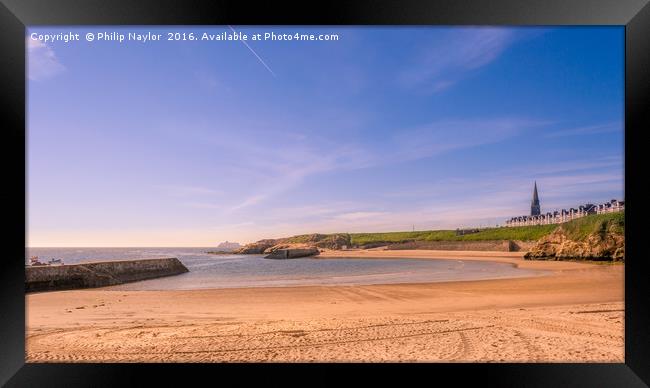 Cullercoats Beach in all it's Beauty.......... Framed Print by Naylor's Photography