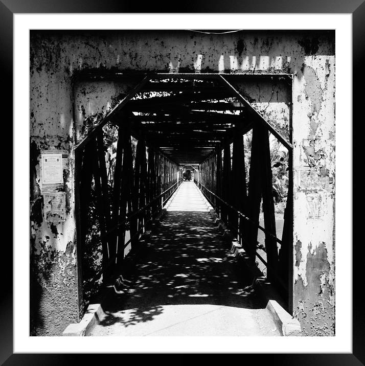Tunnel Vision Framed Mounted Print by Georgie Lilly