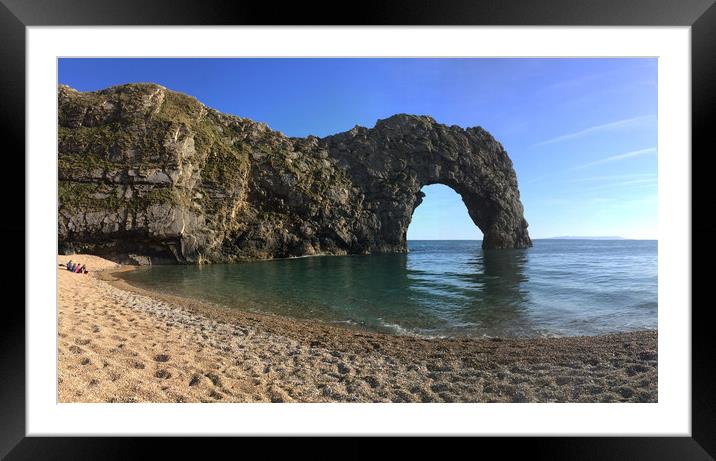  Durdle Door Framed Mounted Print by Rob Rea