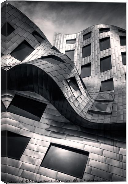 The Lou Ruvo Center for Brain Health, officially t Canvas Print by Martin Williams