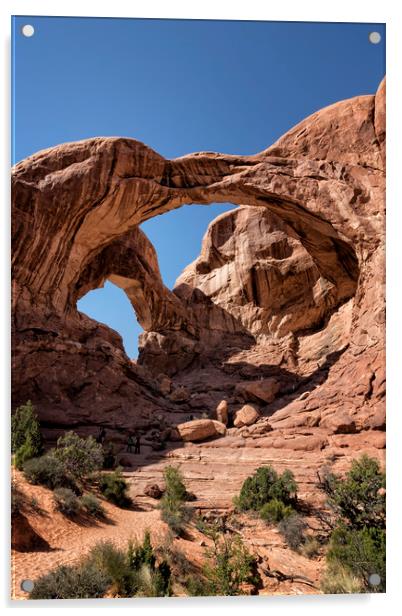 Double Arch, Vertical Acrylic by Belinda Greb
