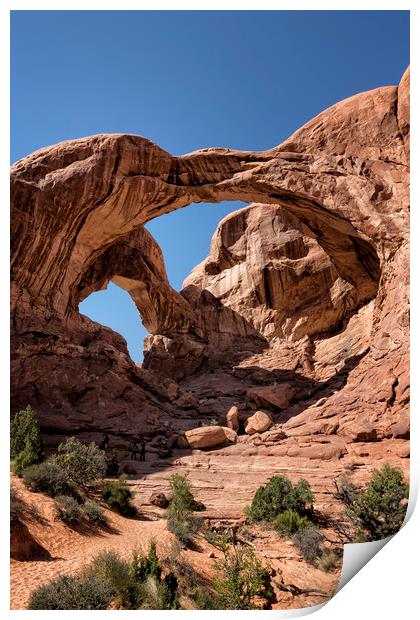 Double Arch, Vertical Print by Belinda Greb