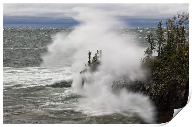 Lake Superior Print by Michael Treloar