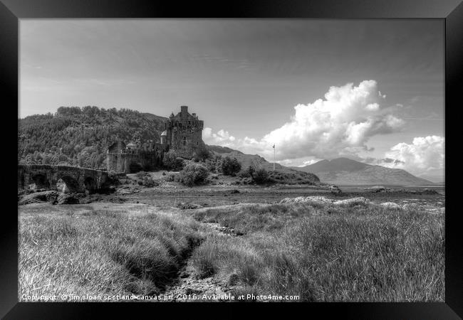 Eilean Donan Castle Framed Print by jim scotland fine art