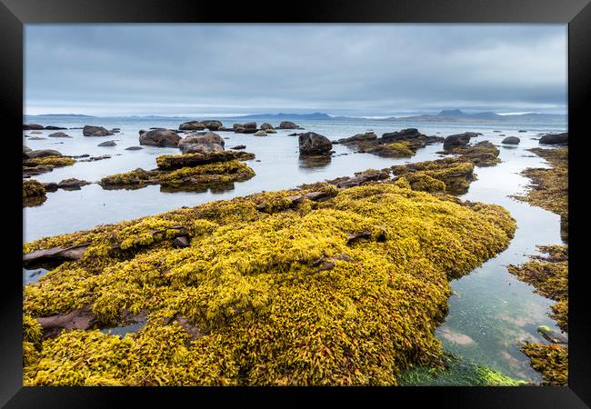 Udrigle Shoreline Framed Print by Chris Rafferty