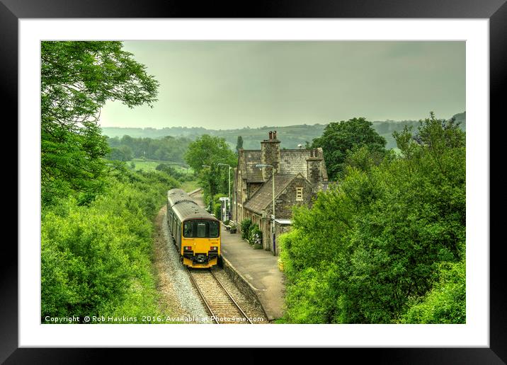 Summertime at Umberleigh  Framed Mounted Print by Rob Hawkins
