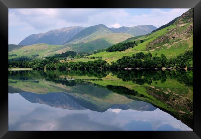Lake Buttermere Framed Print by Tony Bates