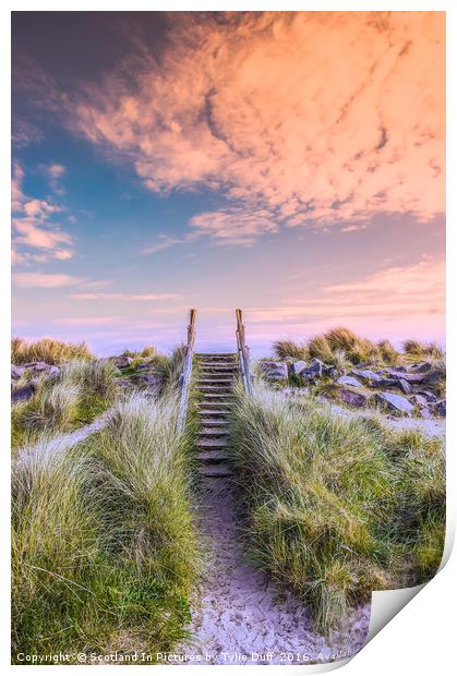 Stairway To Heaven Print by Tylie Duff Photo Art