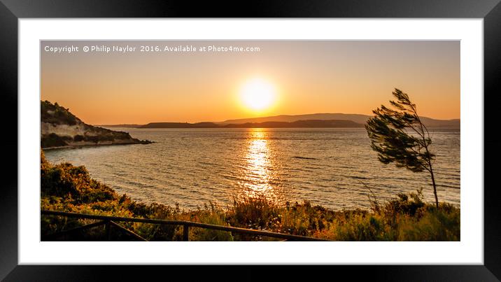 Time to Unwind........... Framed Mounted Print by Naylor's Photography